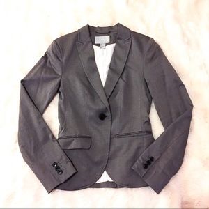 H&M One Button Fitted Blazer